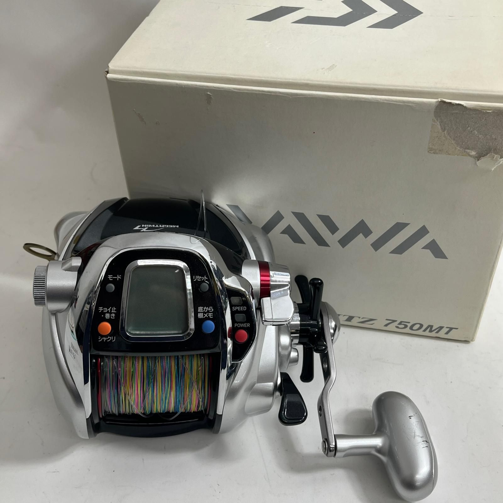 DAIWA ダイワ 電動リール レオブリッツ750MT 46.7km/9H 動作確認済