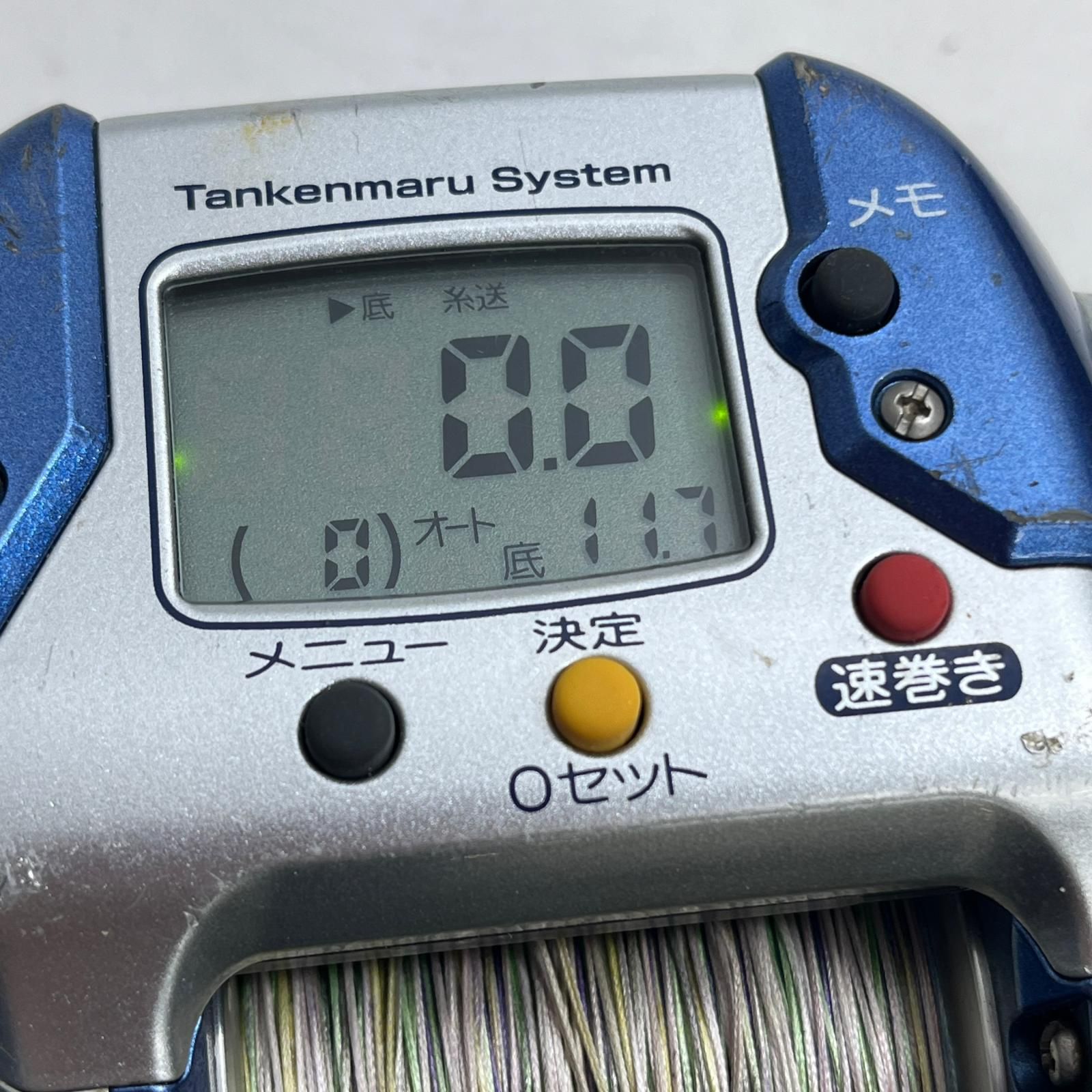 SHIMANO シマノ 電動リール 04電動丸3000H キズ有 程度C 動作確認済