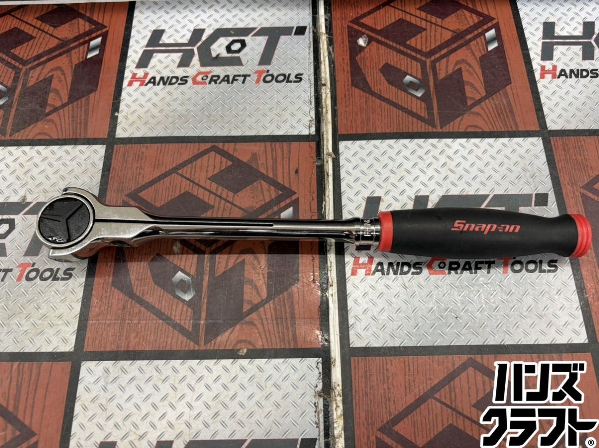 ■【中古】スナップオン Snapon FHNF100 スイベルラチェット 差込角:9.5mm(3/8インチ) 【ハンズクラフト宮崎新名爪店】