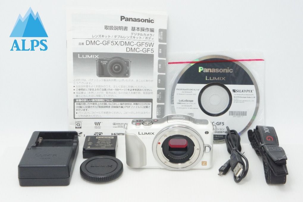 カメラ Panasonic パナソニック LUMIX DMC-GF5 ボディ ミラーレス一眼