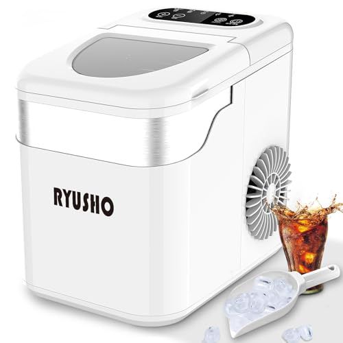★新品★製氷機 製氷機家庭用 1.6L水タンク小型高速製氷機 コンパクト自動製氷機 最短6分で製氷 一日最大15KG氷作り 自動洗浄機能付き 大・小2種類サイズの氷 タイマー予約 カウントダウン表示 赤外線検知 自動停止機能 日本語操作パネル 静音軽量設計 家 12,285円