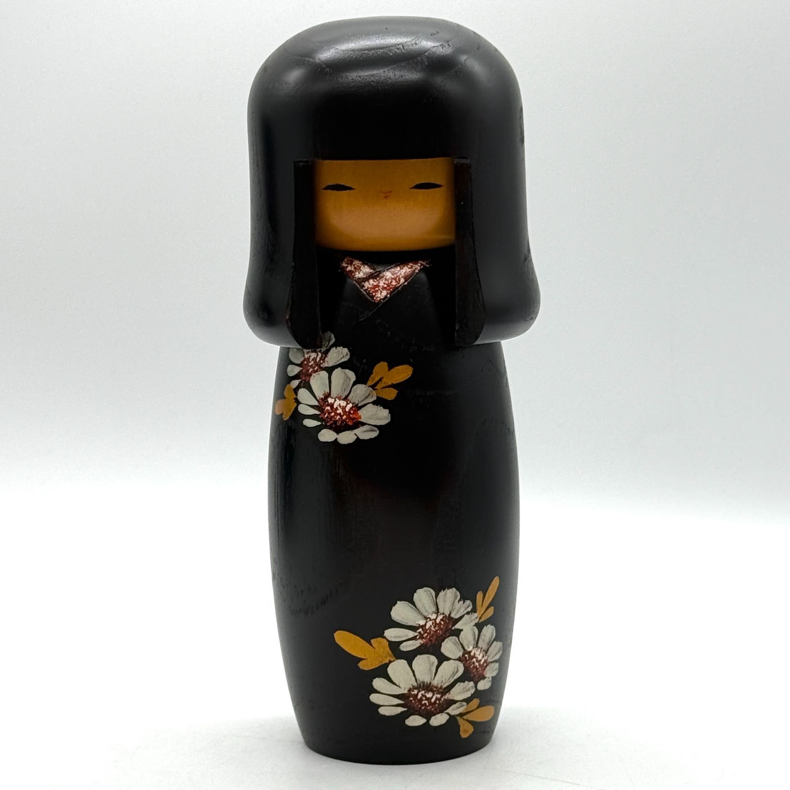 Okamoto Usaburo 岡本卯三郎作 創作こけし 花柄 工芸品 コレクション