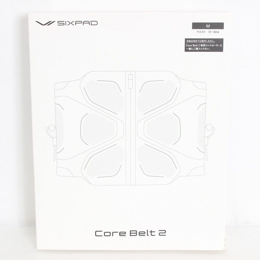 美品】MTG SIXPAD Core Belt 2 SE-CB-03B-M ブラック リモコン付き M