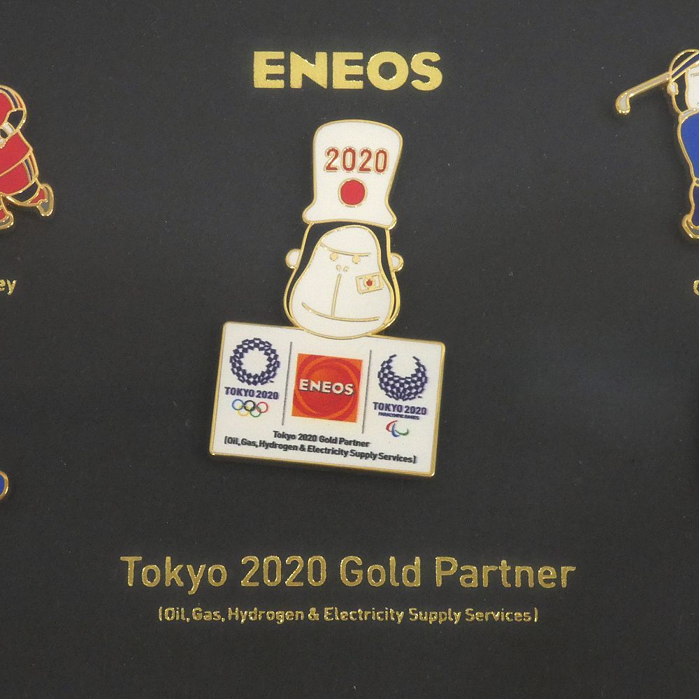 小牧店】エネゴリくん 2020 東京オリンピック ピンバッジ 額装競技