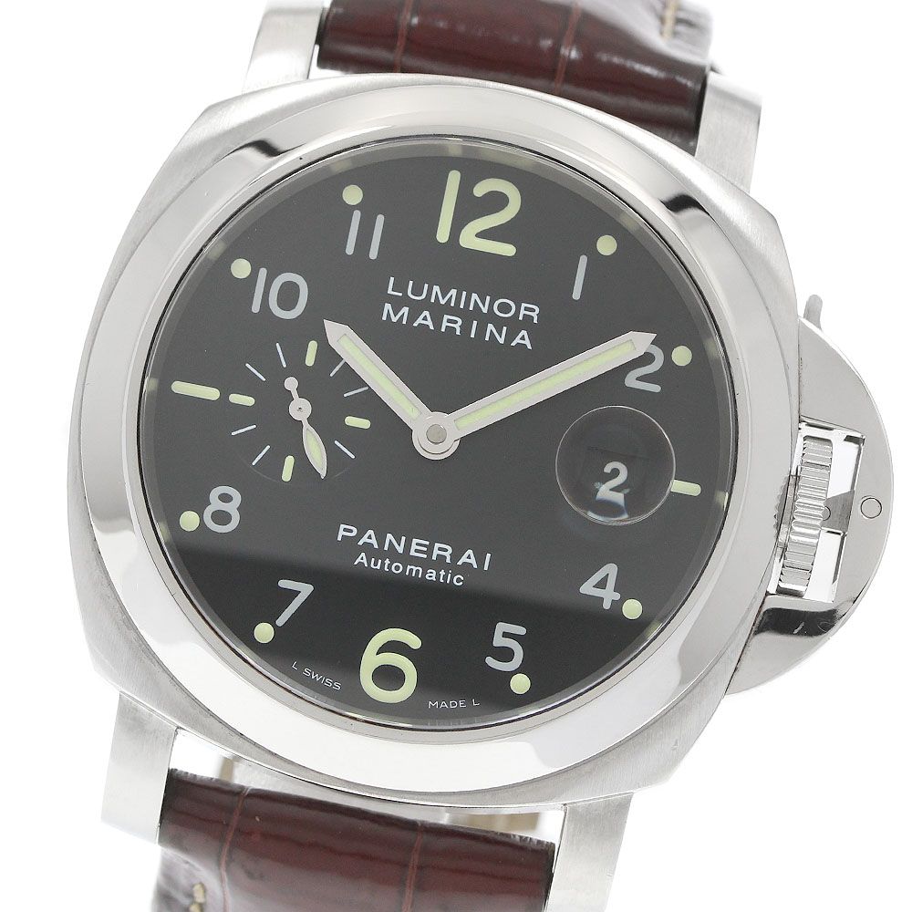 パネライ PANERAI PAM00164 ルミノール マリーナ デイト 自動巻き メンズ 箱・保証書付き_968862 パネライ PANERAI PAM00164 ルミノール マリーナ デイト 自動巻き
