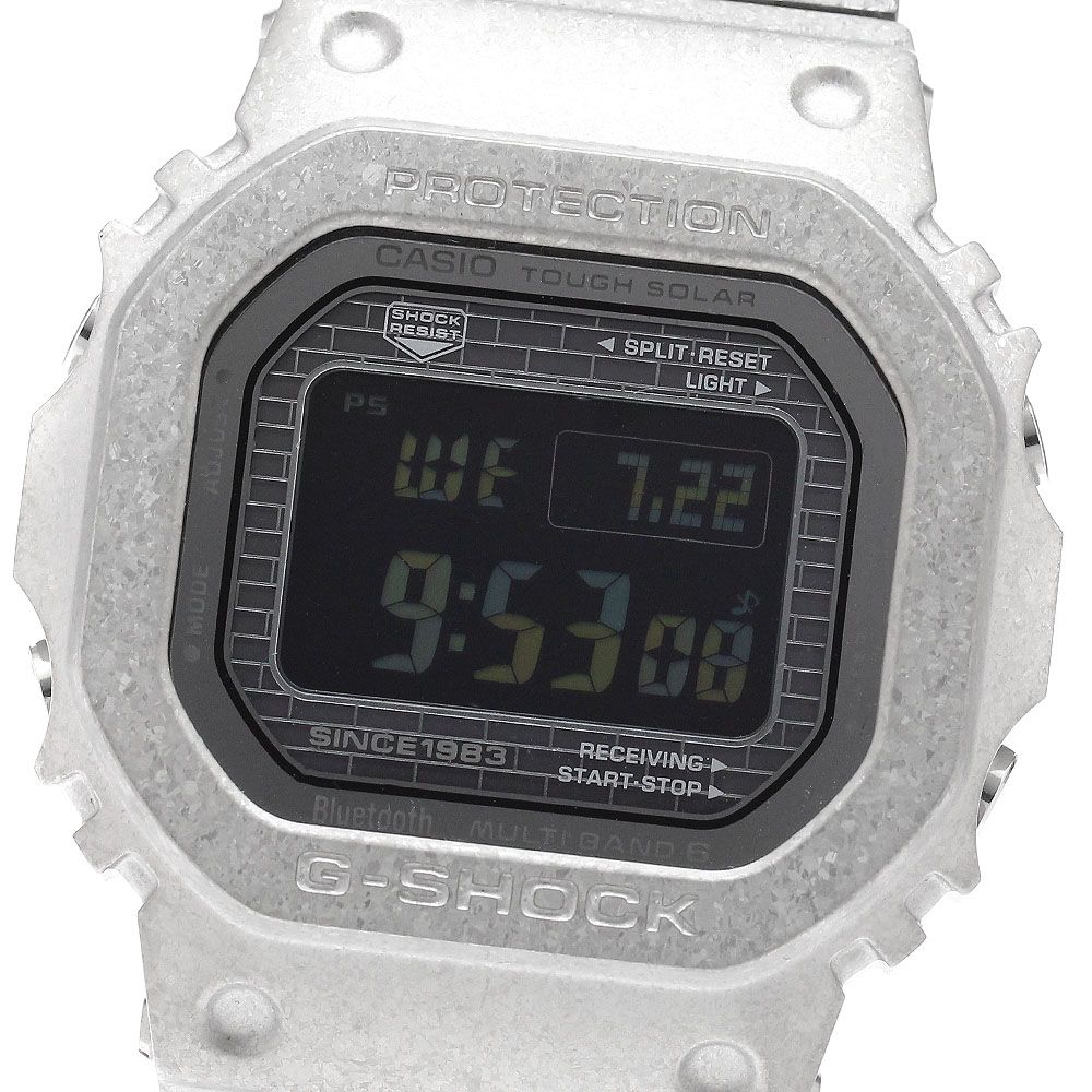 カシオ CASIO GMW-B5000PS-1JR G-SHOCK 40th Anniversary RECRYSTALLIZED Bluetooth ソーラー メンズ 極美品 箱・保証書付き_973084 54,240円