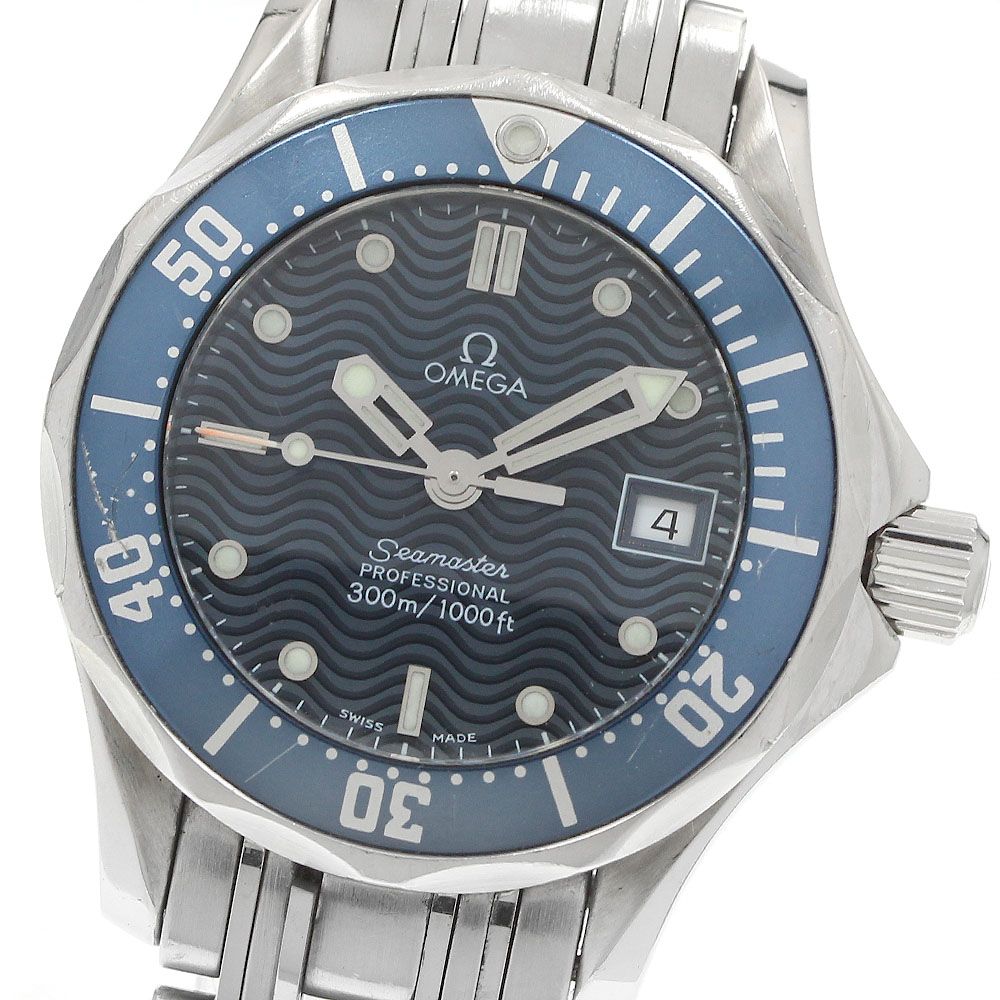 オメガ OMEGA 2583.80 シーマスター300 デイト クォーツ レディース _965205