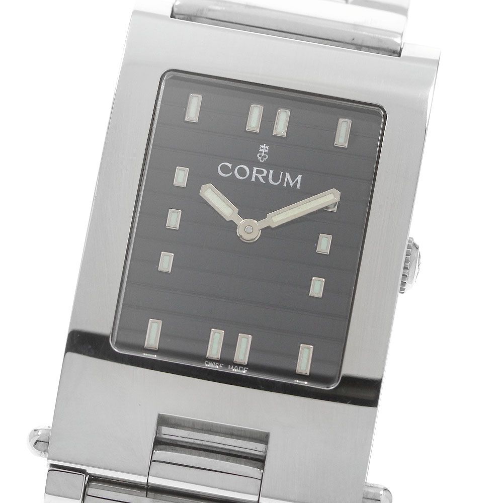 コルム CORUM 64.151.20V390 タボガン クォーツ メンズ 良品 保証書付き_968564 コルム CORUM 64.151.20V390 タボガン クォーツ メンズ 良品 保証書