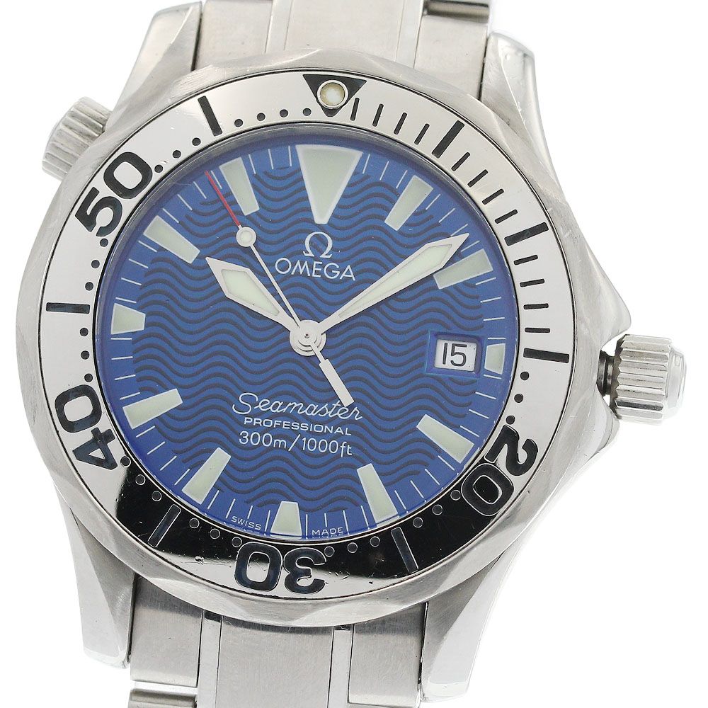 オメガ OMEGA 2263.80 シーマスター300 デイト クォーツ ボーイズ _959650
