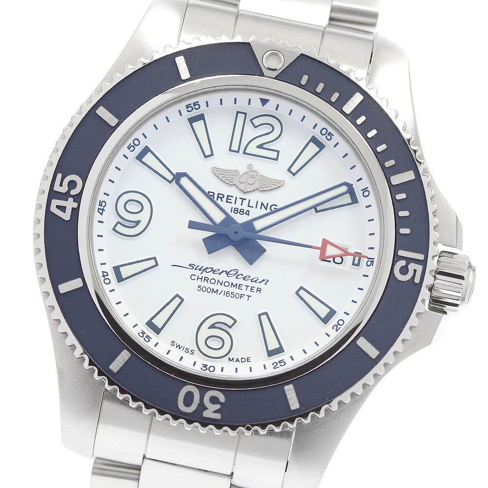 ブライトリング BREITLING A17366 スーパーオーシャン 42 デイト 自動巻き メンズ 良品 _961485 ブライトリング BREITLING A17366 スーパーオーシャン 42 デイト 自動