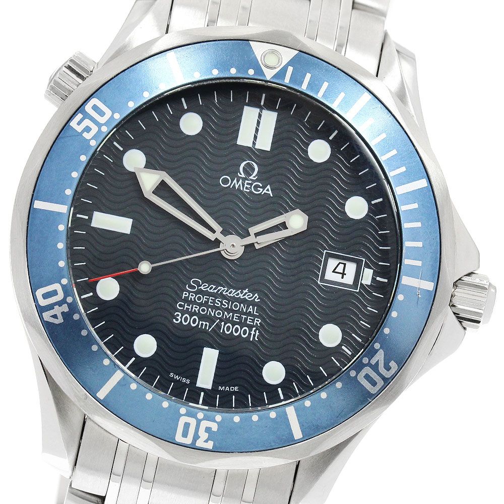 オメガ OMEGA 2531.80 シーマスター300 デイト 自動巻き メンズ 美品