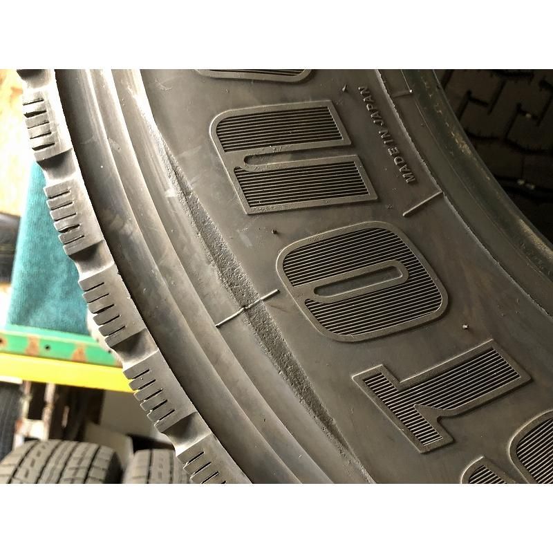 2011年製 225/80R17.5 123/122LT ブリヂストン ECOPla M891II(MIX) 中古 夏タイヤ 4本 現品限り A-17104