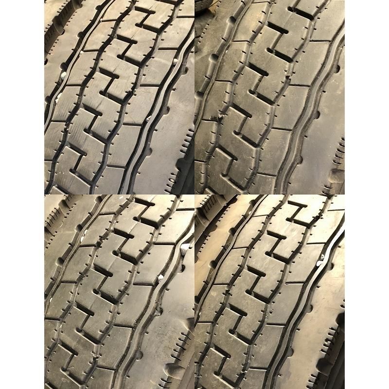 2011年製 225/80R17.5 123/122LT ブリヂストン ECOPla M891II(MIX) 中古 夏タイヤ 4本 現品限り A-17104