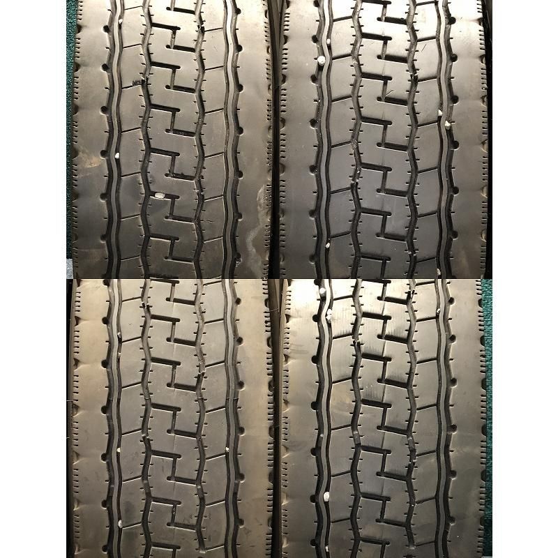 2011年製 225/80R17.5 123/122LT ブリヂストン ECOPla M891II(MIX) 中古 夏タイヤ 4本 現品限り A-17104