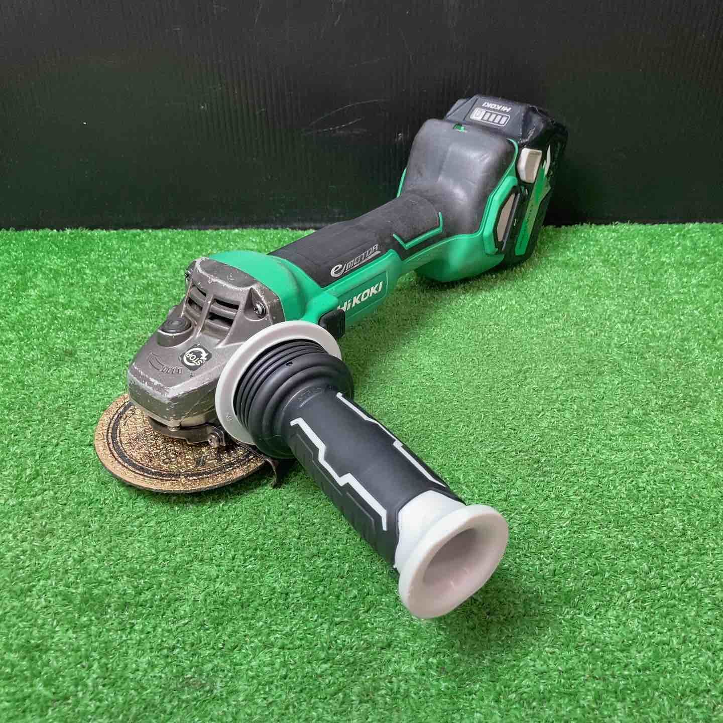 【中古品】★ハイコーキ(HIKOKI ※旧:日立工機) 100mmコードレスディスクグラインダ G3610DA(NN) ◇刃・ハンドル・フィルター新品!【岩槻店】