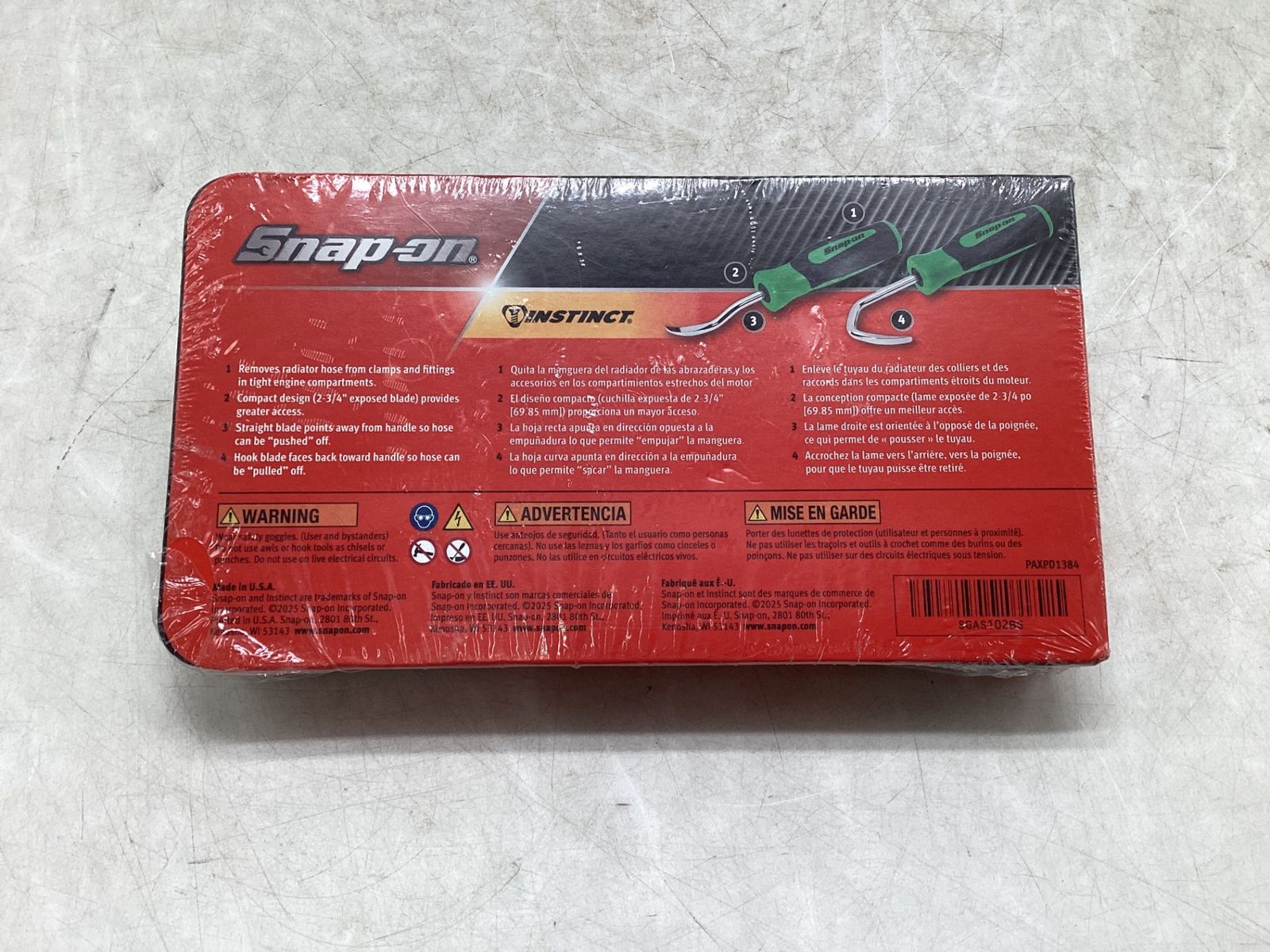 スナップオン　ホースピックセット SGA・SGAS102BG 未使用】Snap-on/スナップオン SGAS102BG ホースピックセット