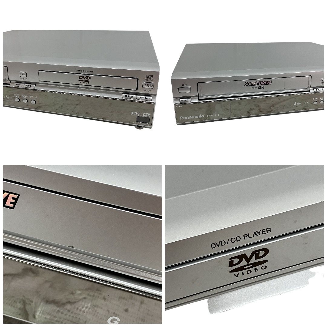 Panasonic VHSビデオ一体型DVDプレーヤー NV-VHD1 2002年製