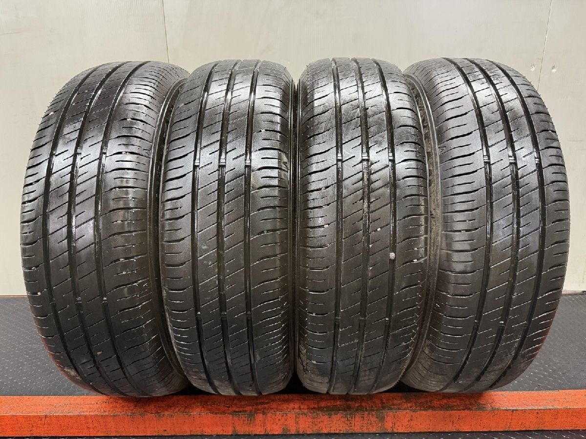GOODYEAR EfficientGrip ECO EG02 185/65R15 15インチ 夏タイヤ 4本 21年製 バリ溝 フリード ノート MAZDA2 シエンタ アクア等　(STL169)