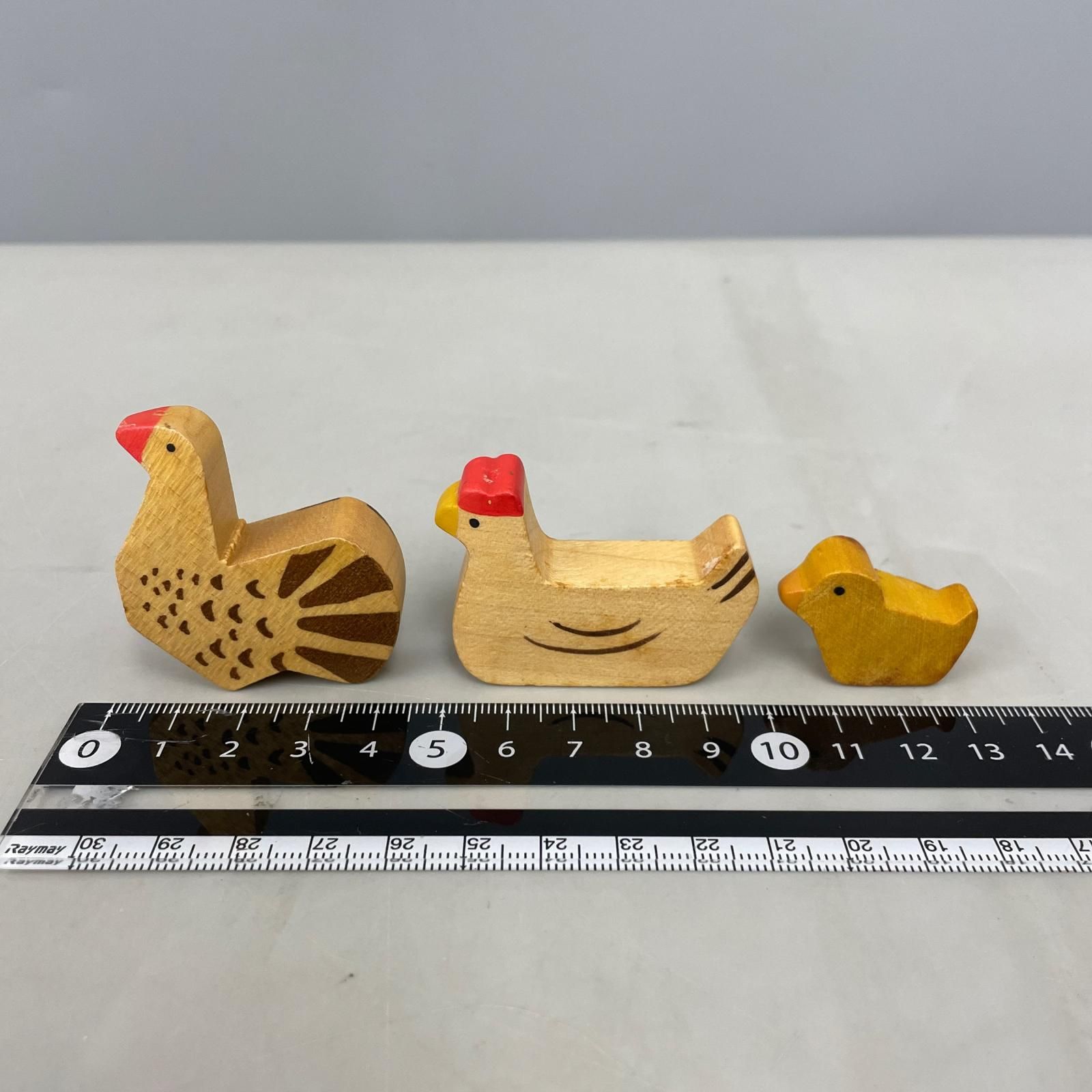 SPIEL FORM スピールフォーム 木製玩具 ニワトリ 親子 まとめ3点セット