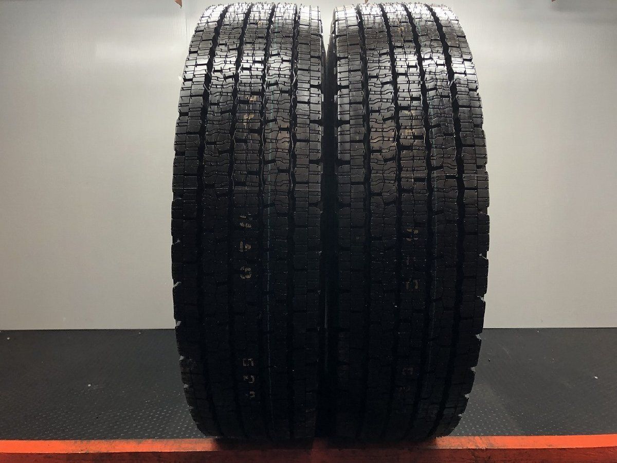 【新品】札幌発 引取可 DL SP002 11R22.5 16PR 22.5インチ トラックタイヤ スタッドレス 2本 24年製 大型トラック ダンプ等　(STQ111)