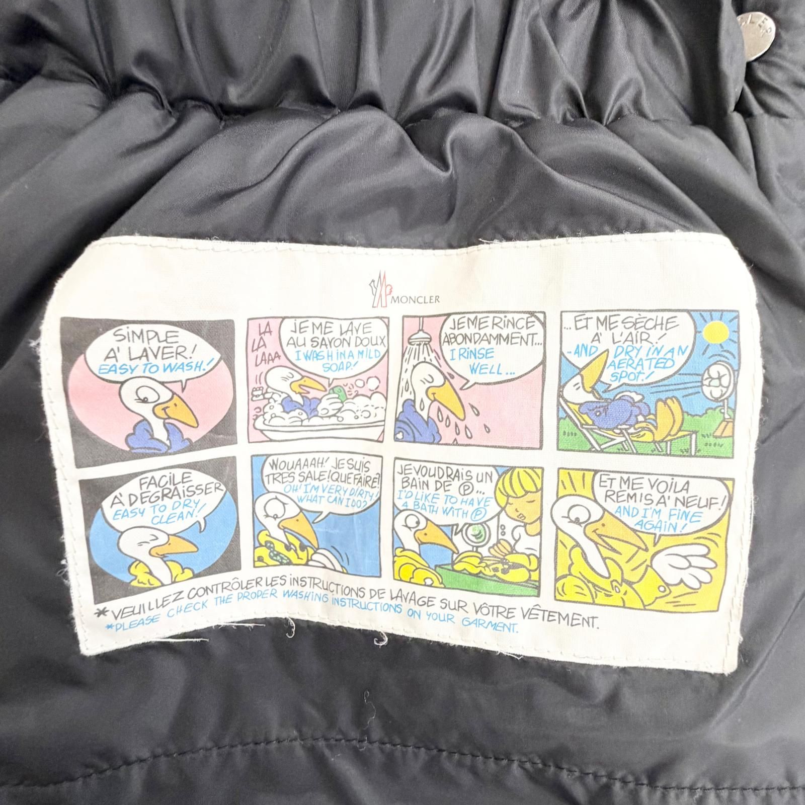 美品△MONCLER モンクレール 2018年製 D20934680005 FATSIAN ファシア