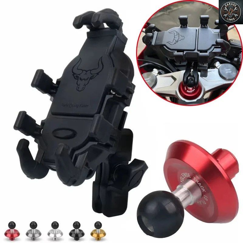 オートバイ用GPSナビゲーション携帯電話ブラケットフロントフォーク装飾カバー CBR650R CB650R CB650F