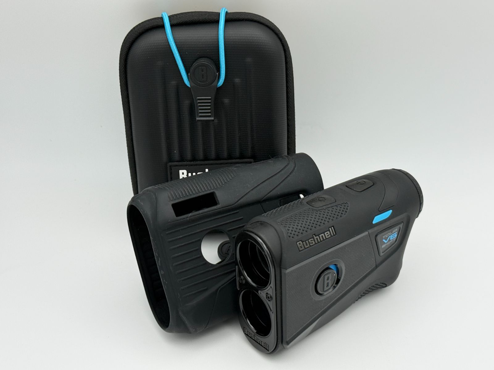 【美品・オマケ付】Bushnell TOUR V6 シフトジョルト ブラック ツアー ピンシーカー ブッシュネル ゴルフ用レーザー距離計