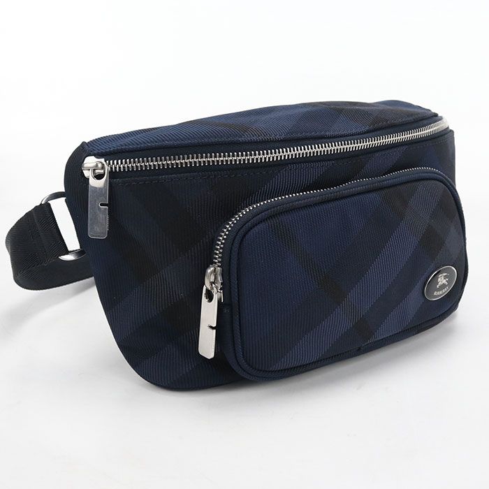 BURBERRY バーバリー ベルトバッグ バーバリーチェック 8114616 ボディバッグ キャンバス【中古】 メンズ