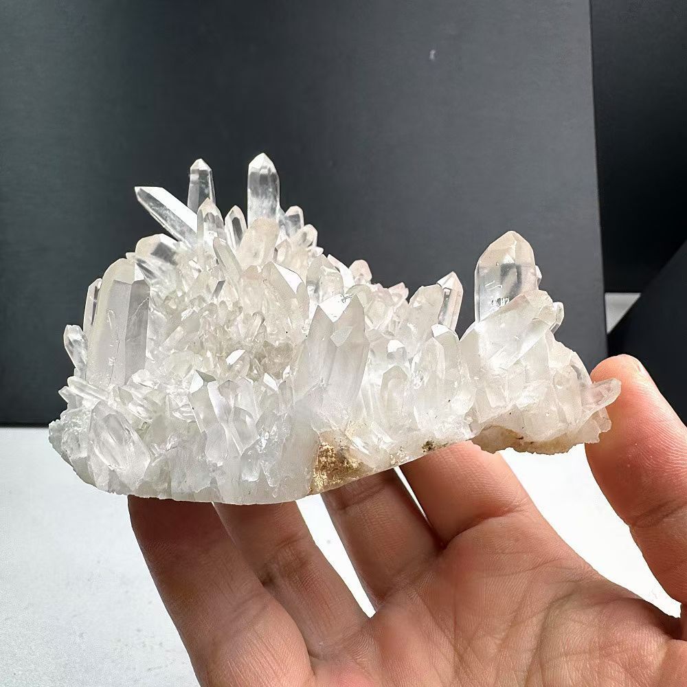 インテリア小物 ◇超強いパワーヒマラヤ産天然水晶クラスターB0711/YS