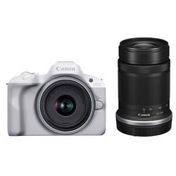 【新品/在庫あり】Canon EOS R50 ダブルズームキット ホワイト ミラーレスカメラ キヤノン 72,688円