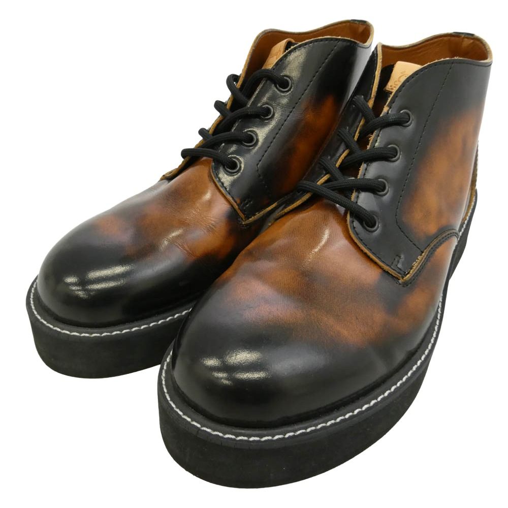 glamb グラム GB0125-AC01 Four Holes Chukka Boots フォーホール