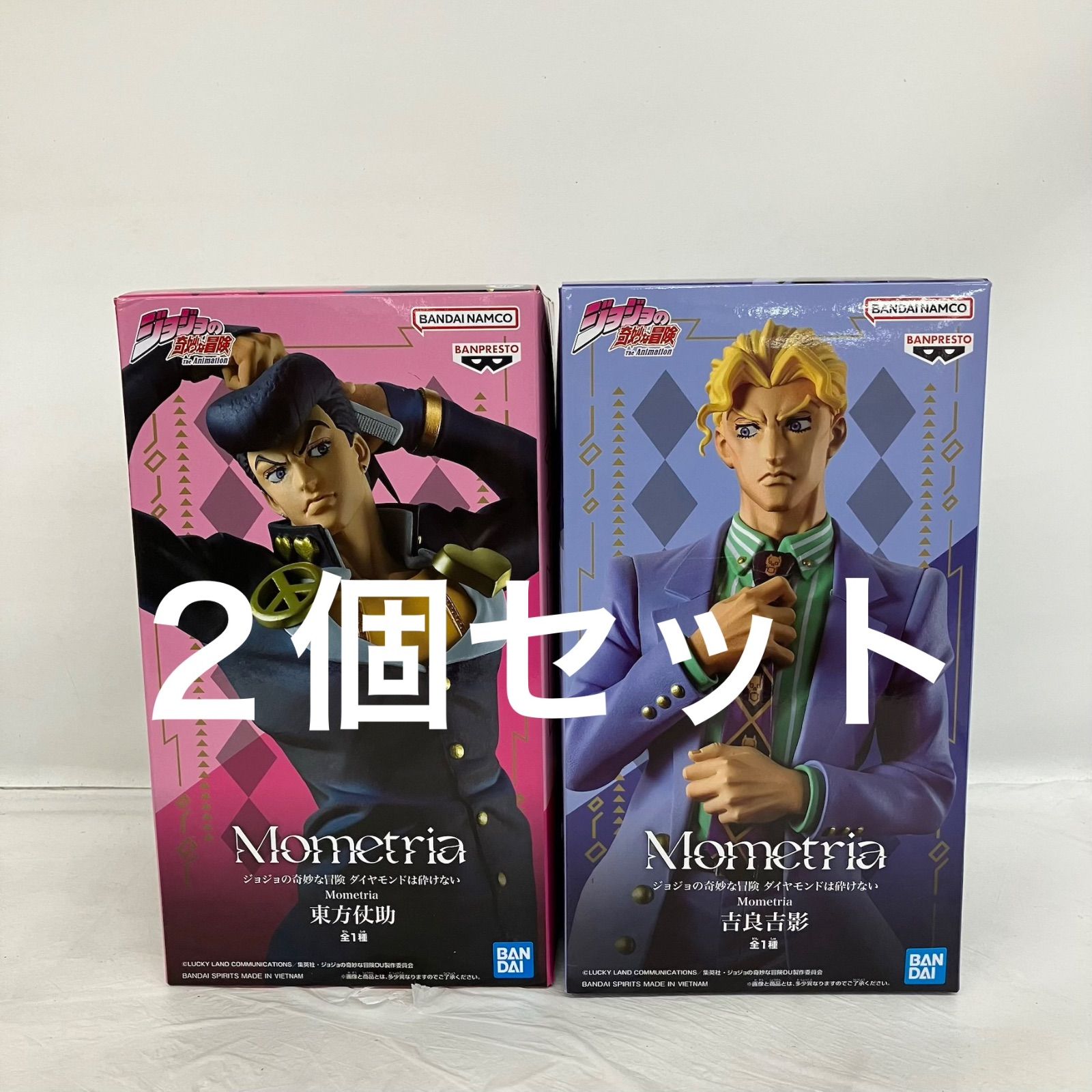 未開封 ジョジョの奇妙な冒険 Mometria 吉良吉影 東方仗助 フィギュア
