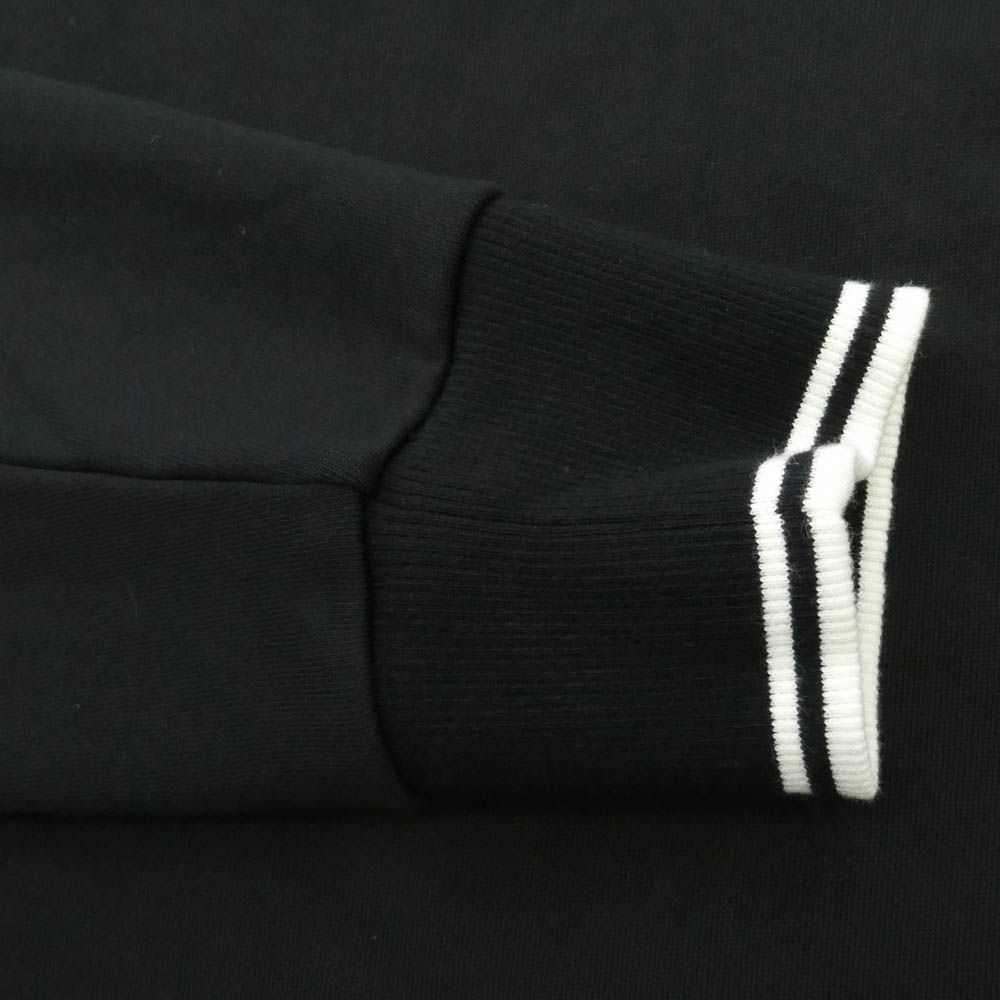 FRED PERRY フレッドペリー 212885 Crew Neck Sweatshirt クルーネック 長袖 ロゴ刺繍 スウェットシャツ ブラック系 XL【中古】 FRED PERRY フレッドペリー 212885 Crew Neck Sweatshirt クルーネック