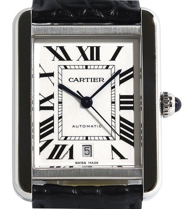美品 Cartier カルティエ タンクソロ XL W5200027 3515 自動巻き