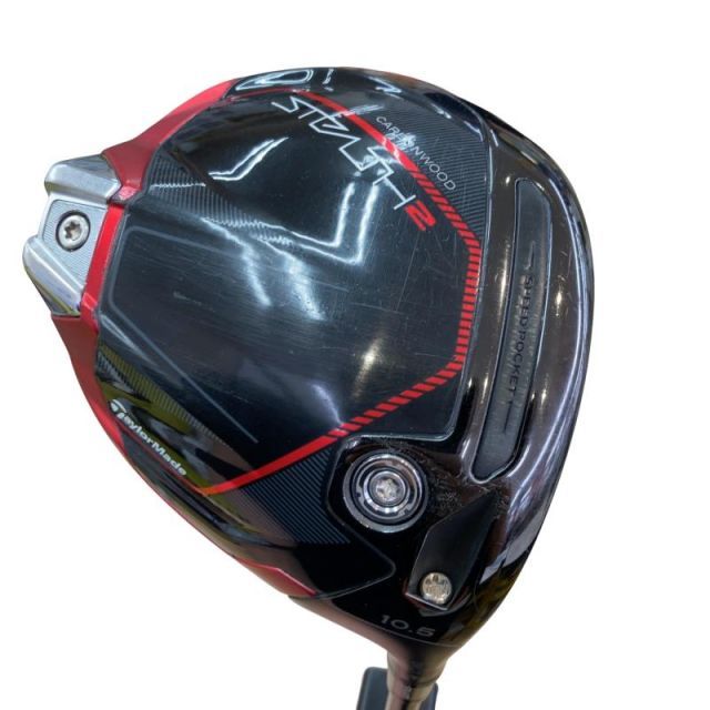 【中古】 テーラーメイド STEALTH2 10.5° ドライバー DR TENSEI RED TM50(STEALTH DR) (フレックスS) メンズ 男性用 右利き 右用 Cランク ゴルフクラブ