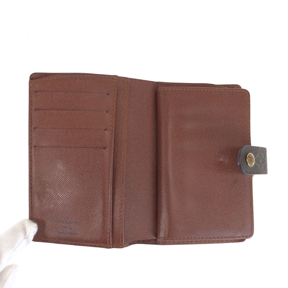 【美品】ルイヴィトン　ヴィエノワ　モノグラム　レディース　ポルトモネ LOUIS VUITTON ルイヴィトン モノグラム ポルトモネ・ビエ・ヴィエノワ