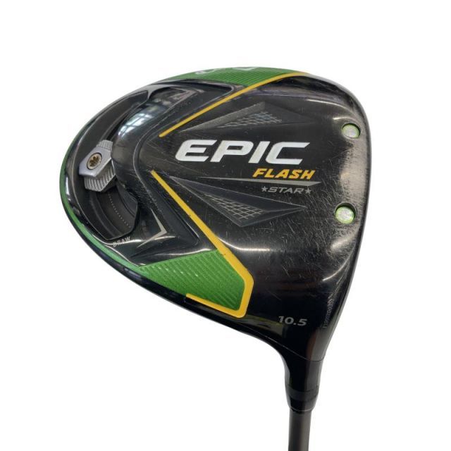 【中古】 キャロウェイ EPIC FLASH STAR 10.5° ドライバー DR Speeder EVOLUTION for CW(ドライバー) (フレックスS) メンズ 男性用 右利き 右用 Cランク ゴルフクラブ