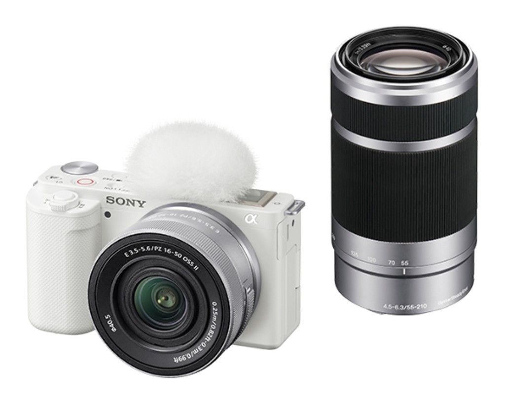 【新品/在庫あり】SONY VLOGCAM ZV-E10X ダブルズームレンズキット ホワイト ソニー レンズ交換式VLOGCAM