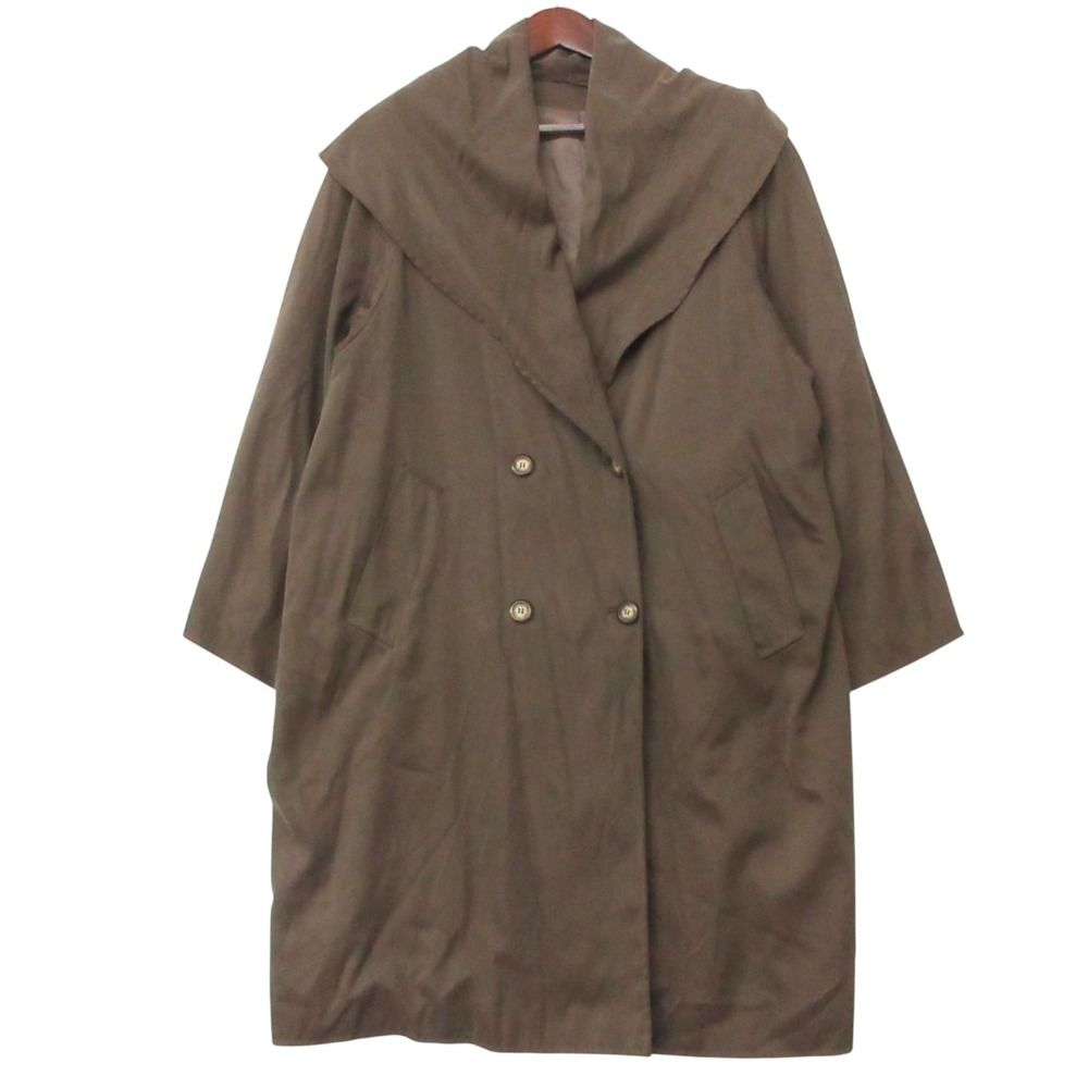 美品 MAX MARA マックスマーラ コート 白タグ ショールカラー ビッグ