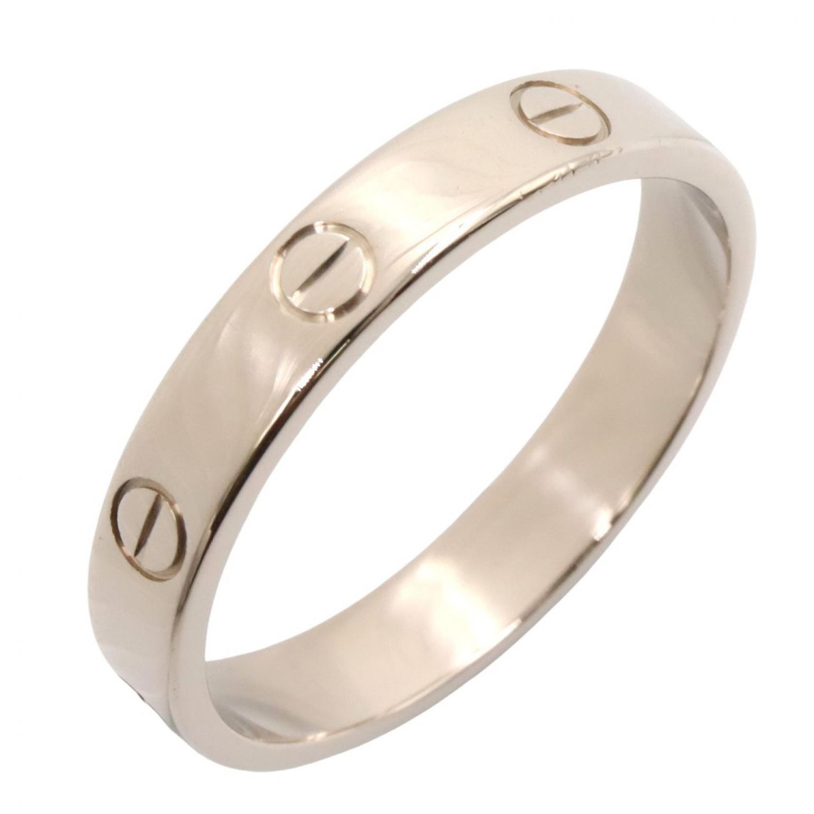カルティエ CARTIER リング・指輪 ミニラブリング B4085100 K18WG（ホワイトゴールド） ミニラブリング ユニセックス Used A 100,400円