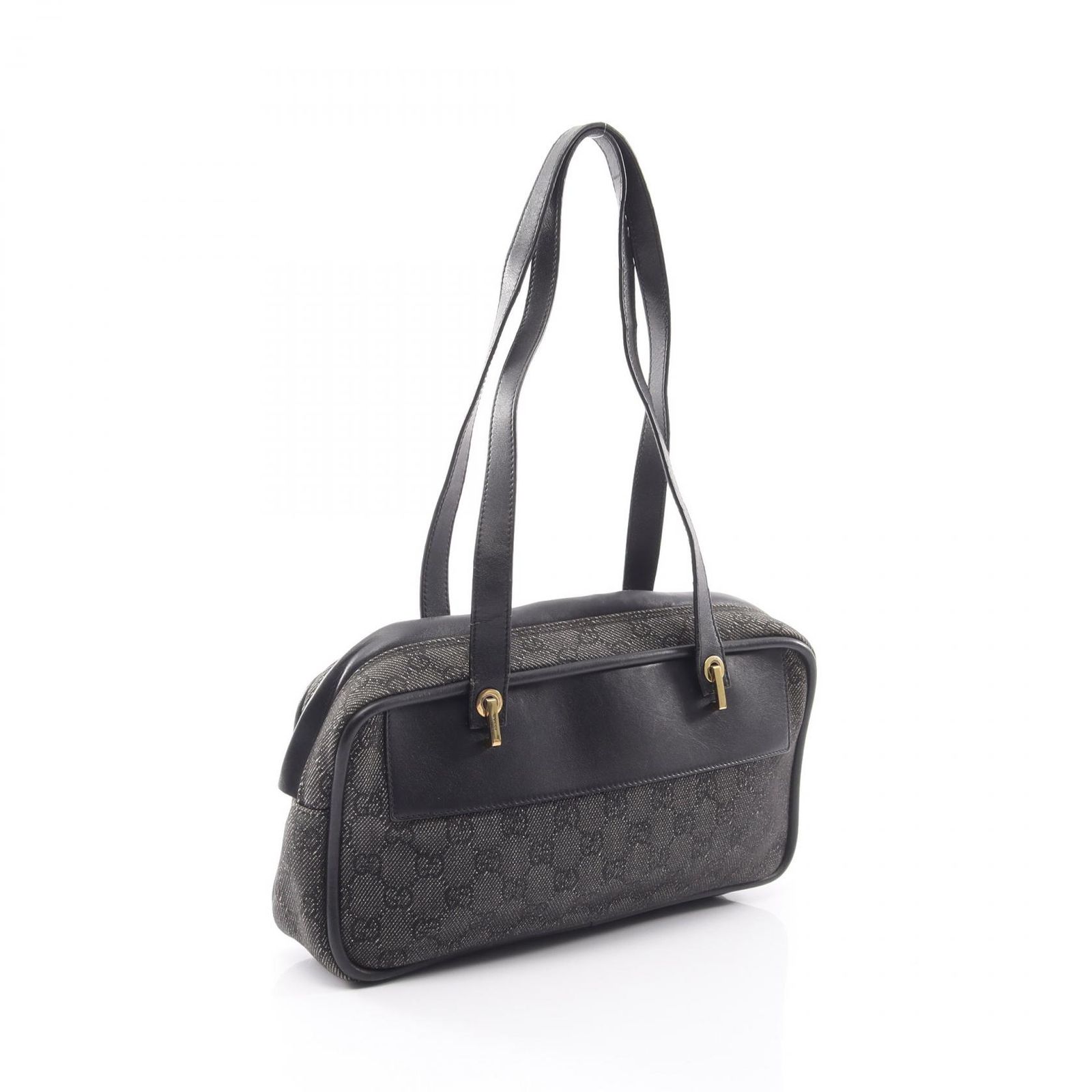 グッチ GUCCI ショルダーバッグ GG柄 92729 ブラック キャンバス