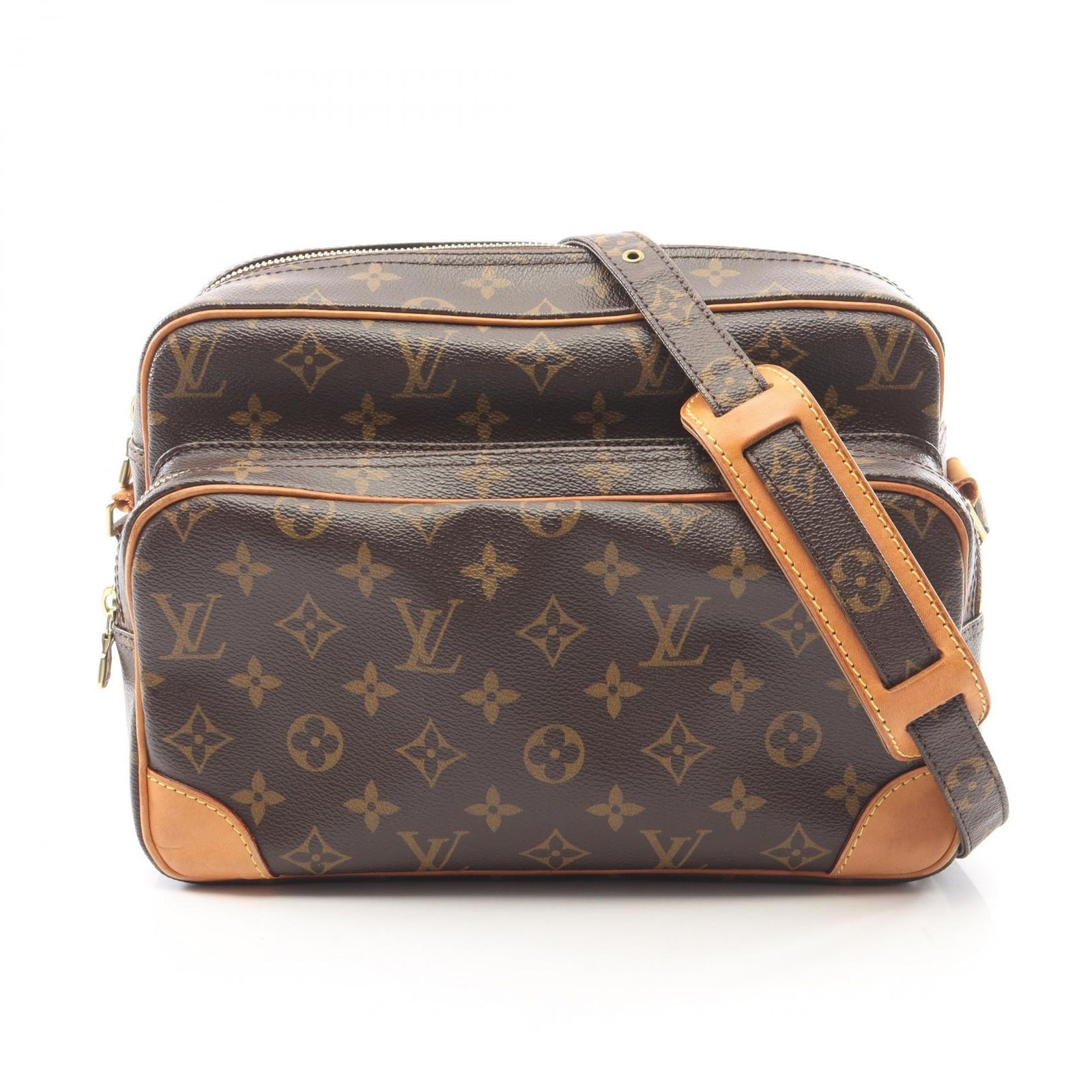 ルイ・ヴィトン LOUIS VUITTON ショルダーバッグ ナイル M45244 PVCコーティングキャンバス レザー ナイル レディース Used B
