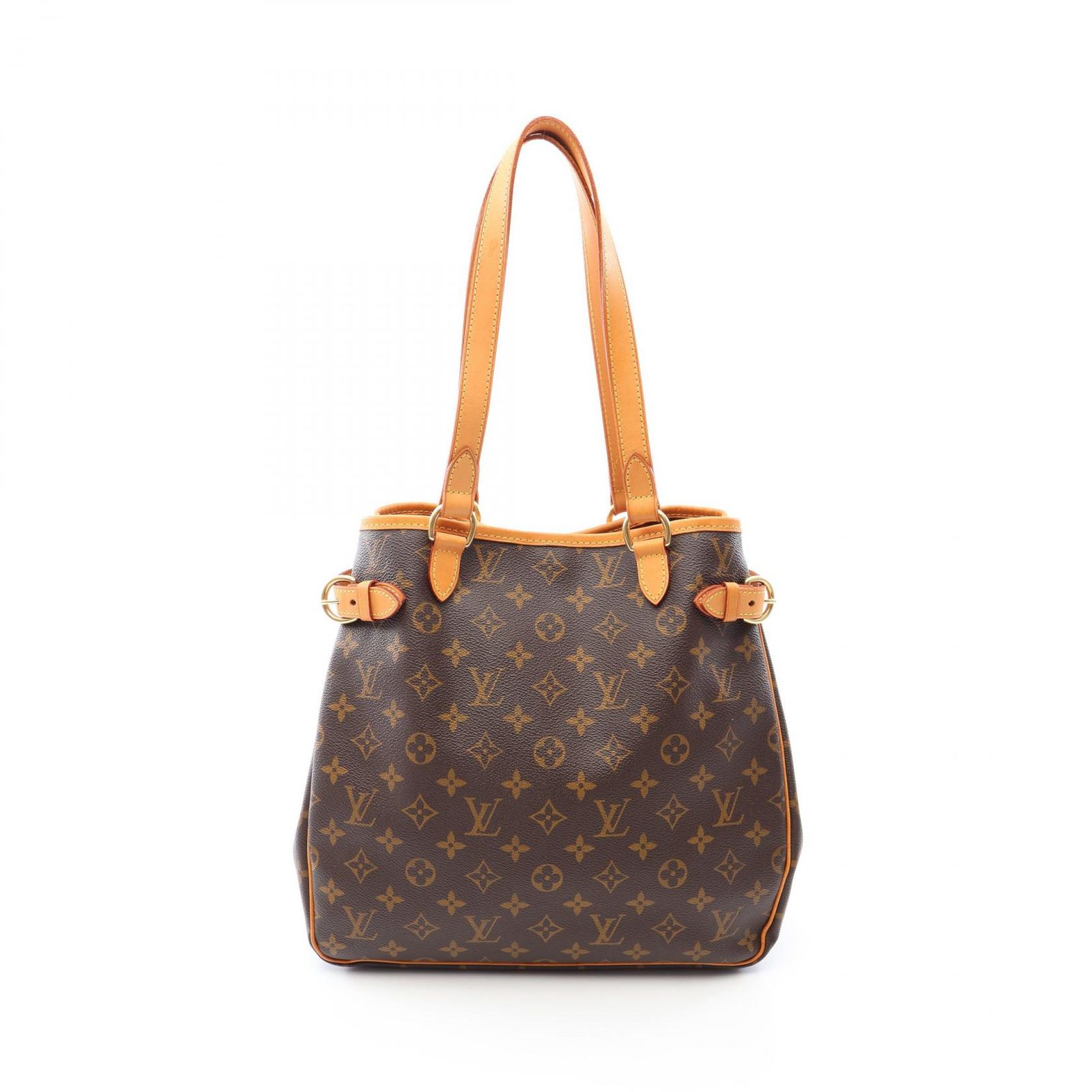 ルイ・ヴィトン LOUIS VUITTON トートバッグ バティニョール ヴェルティカル モノグラム M51153 PVCコーティングキャンバス レザー バティニョール・ヴェルティカル 87,340円