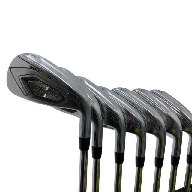 【中古】 タイトリスト Titleist T400 7S アイアンセット IR NS PRO ZELOS 7 (フレックスS) メンズ 男性用 右利き 右用 Cランク ゴルフクラブ