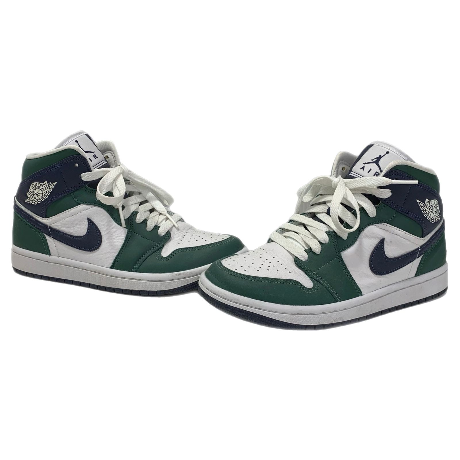 ナイキ NIKE ウィメンズ エアジョーダン1 ミッド Women's Air Jordan 1 Mid DZ5326-300 レディース靴 スニーカー グリーン 23cmサイズ 201-shoes1902
