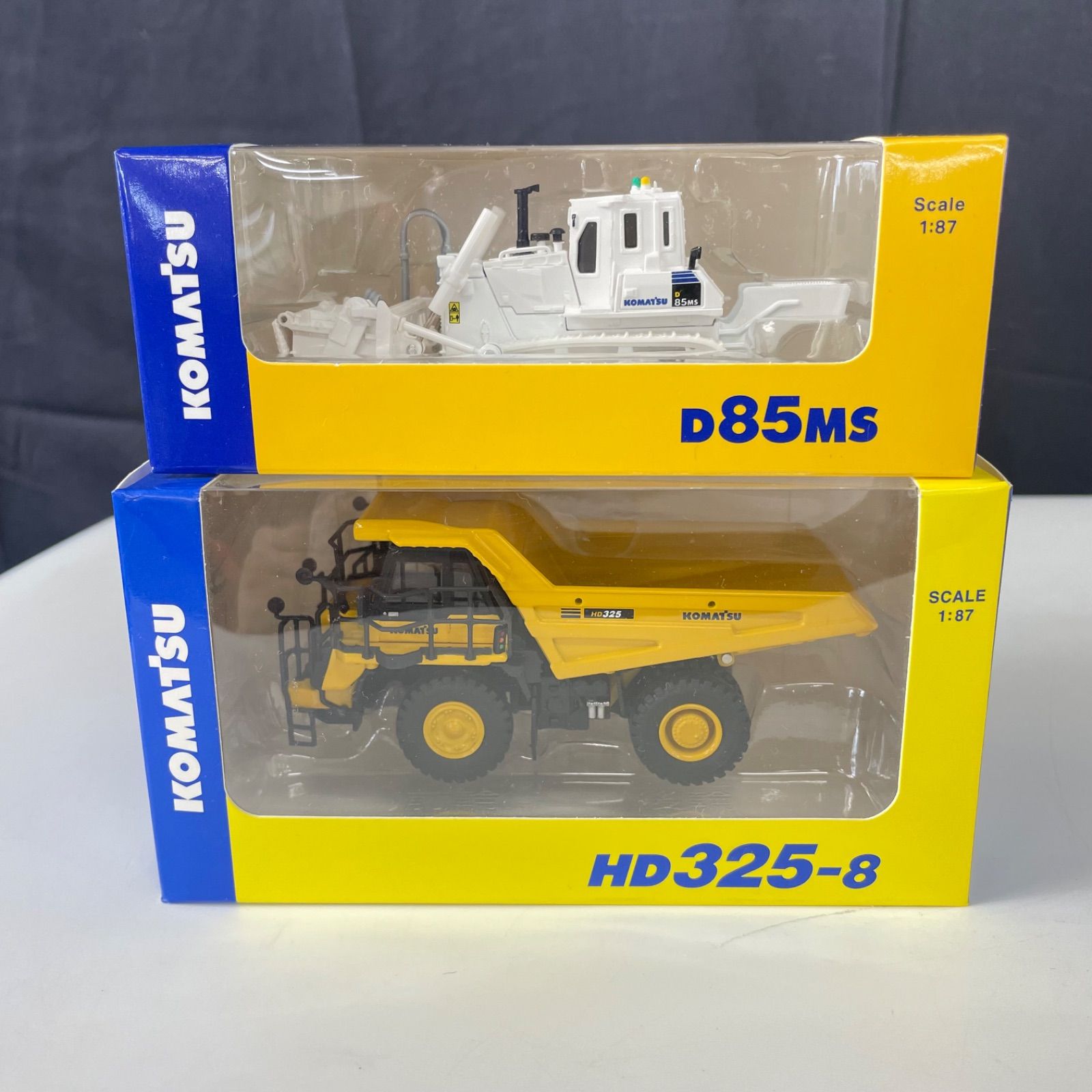 ○【値下げ交渉可能】非売品 KOMATSU コマツ オリジナルミニチュア8点