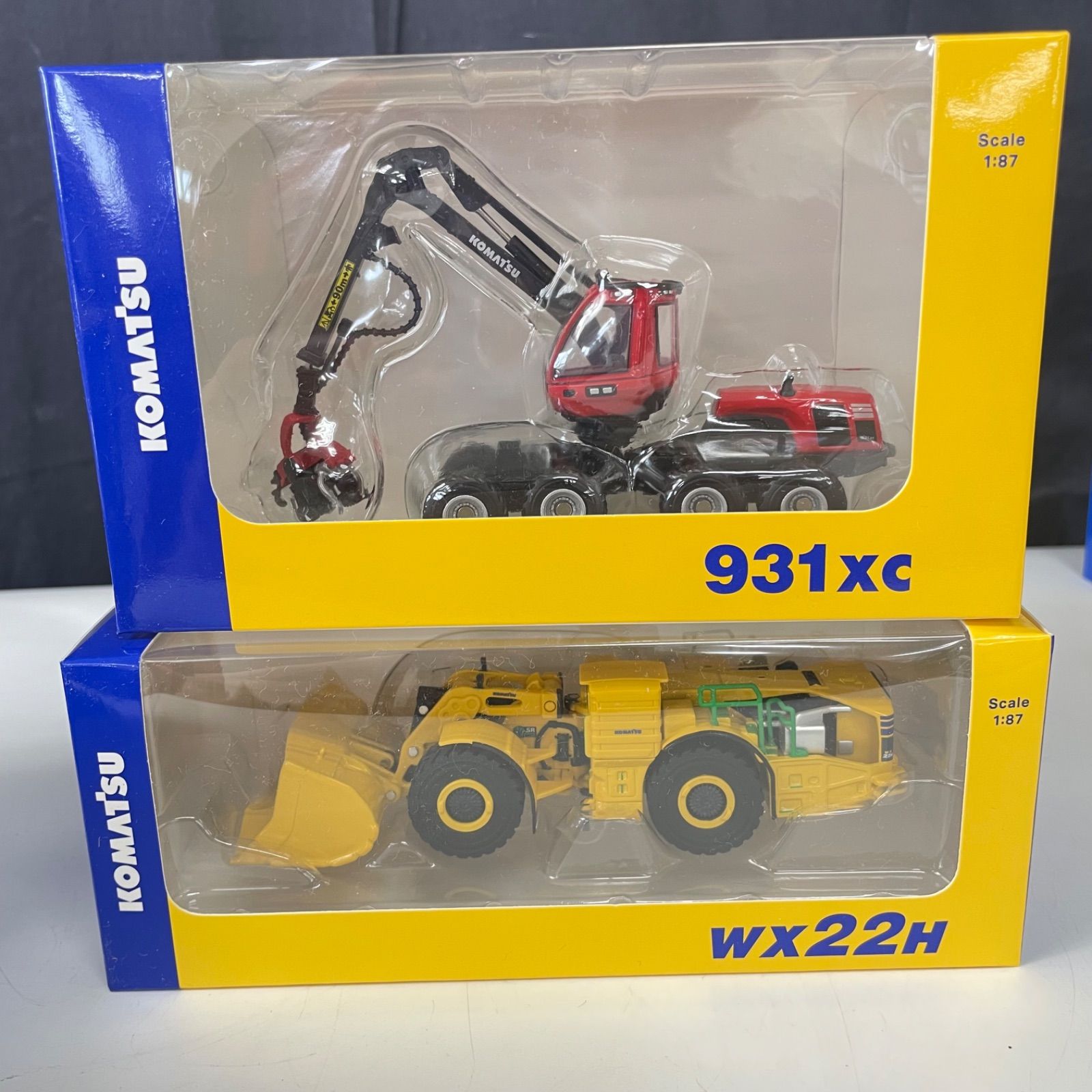 ○【値下げ交渉可能】非売品 KOMATSU コマツ オリジナルミニチュア8点
