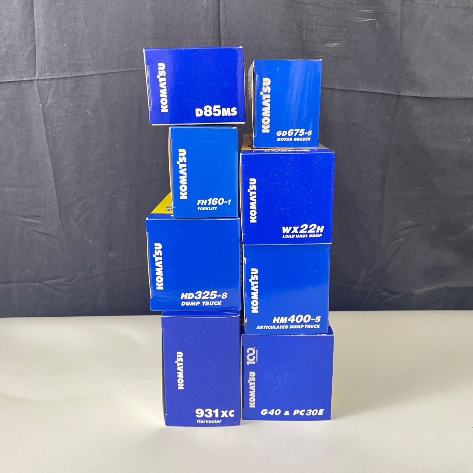 ○【値下げ交渉可能】非売品 KOMATSU コマツ オリジナルミニチュア8点