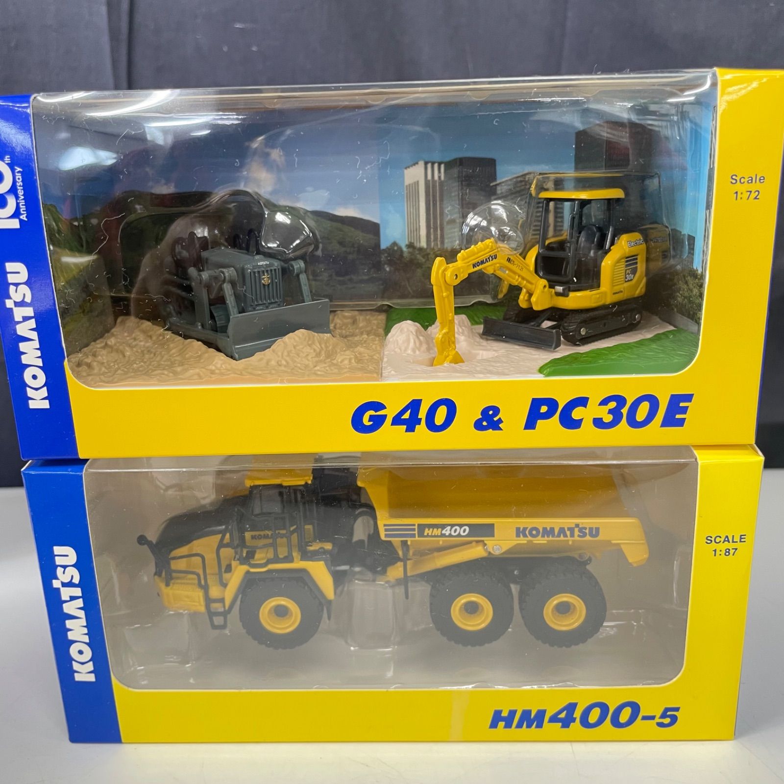 ○【値下げ交渉可能】非売品 KOMATSU コマツ オリジナルミニチュア8点