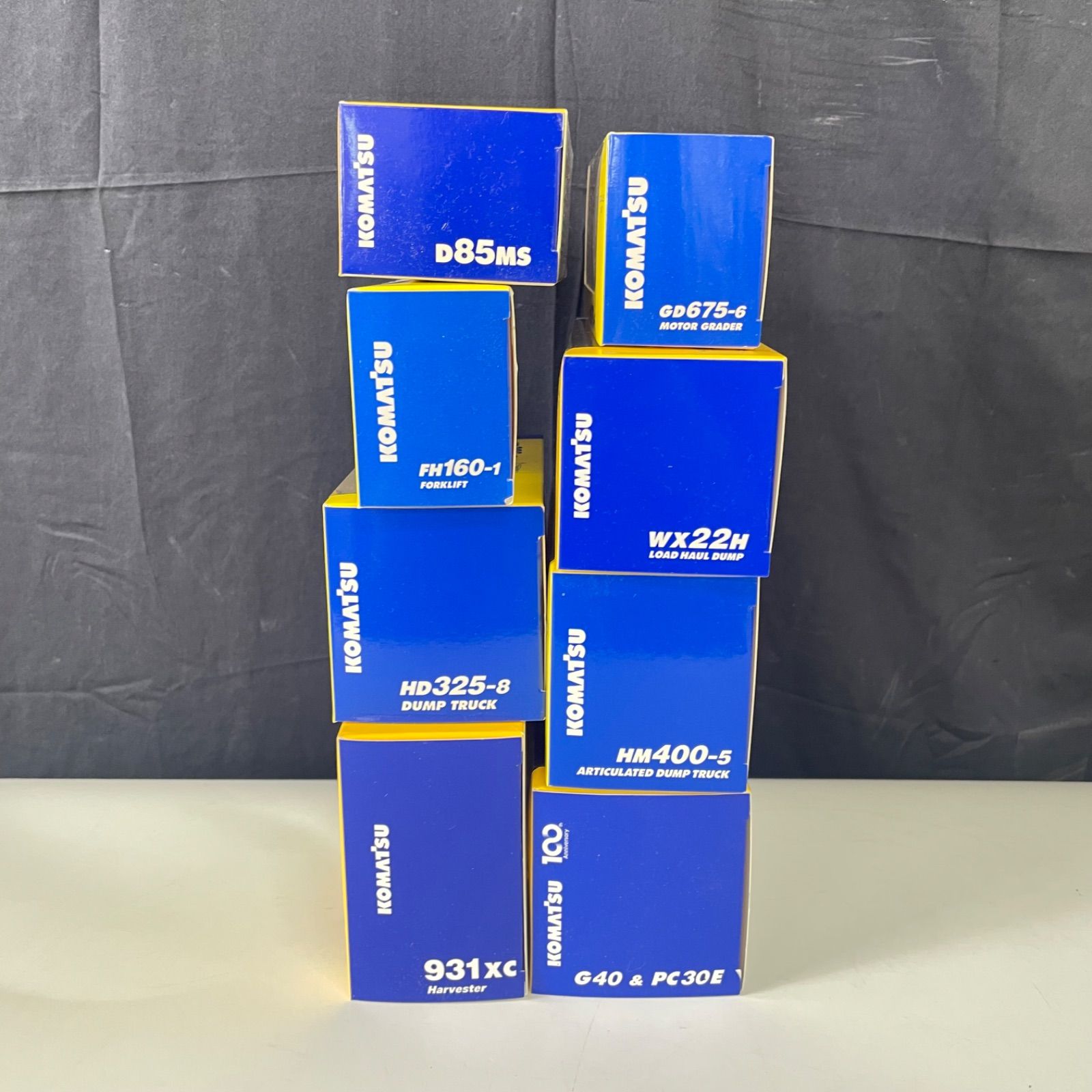 ○【値下げ交渉可能】非売品 KOMATSU コマツ オリジナルミニチュア8点